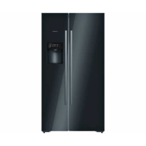 Foto van Bosch Serie 8 KAD92HB31 Amerikaanse koelkasten - Zwart