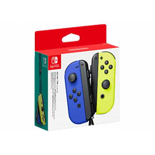 Foto van Nintendo Switch Joy-Con set Blauw/Neon Geel