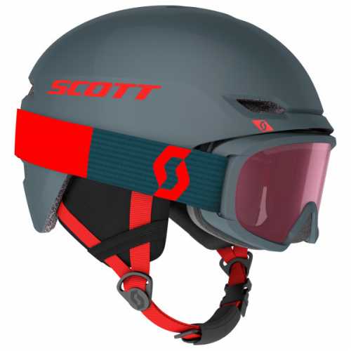 Foto van Scott - Kid's Combo Helmet Keeper 2+Goggle Witty - Skihelm maat S, meerkleurig