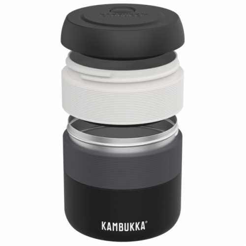 Foto van Kambukka - Snack Container - Bewaarbakje maat 75 ml, grijs