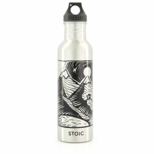 Foto van Stoic - Stainless Steel BottleSt. - Drinkfles maat 750 ml, wit