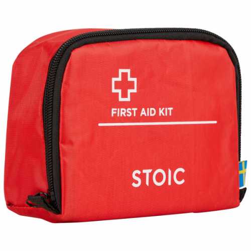 Foto van Stoic - First Aid Kit W. Bag - EHBO-set maat One Size, rood