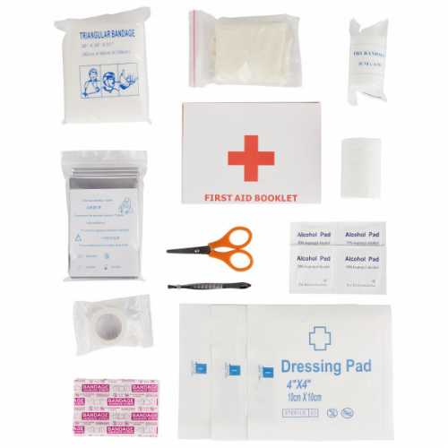 Foto van Stoic - First Aid Kit W.O. Bag - EHBO-set maat One Size, clear