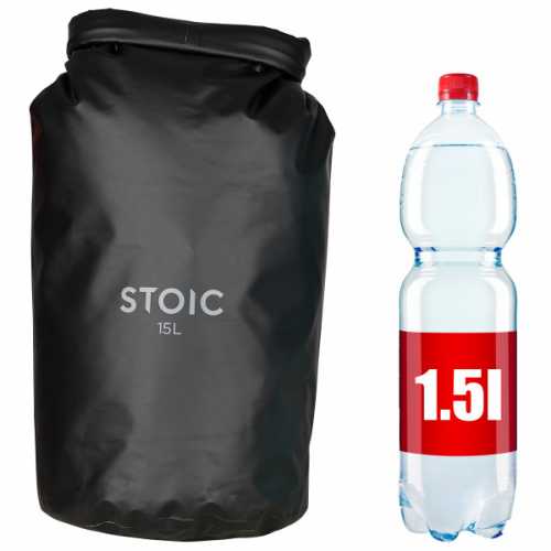 Foto van Stoic - StensjönSt. Drybag - Pakzak maat 15L, zwart