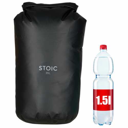 Foto van Stoic - StensjönSt. Drybag - Pakzak maat 35L, zwart/grijs