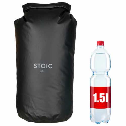 Foto van Stoic - StensjönSt. Drybag - Pakzak maat 25L, zwart/grijs