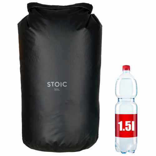 Foto van Stoic - StensjönSt. Drybag - Pakzak maat 50L, zwart/grijs