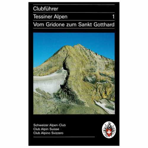 Foto van SAC-Verlag - Tessiner Alpen Bd.1 Gridone - Alpinistengids