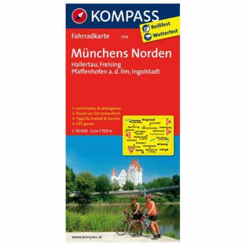 Foto van Kompass - Münchens Norden - Fietskaart