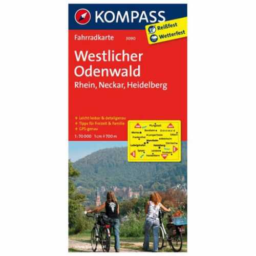 Foto van Kompass - Westlicher Odenwald - Fietskaart
