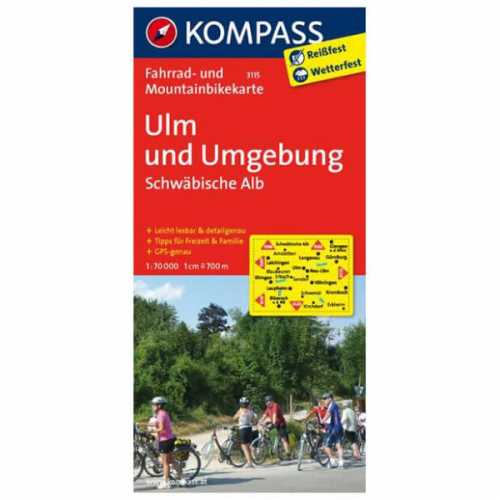 Foto van Kompass - Ulm und Umgebung - Fietskaart