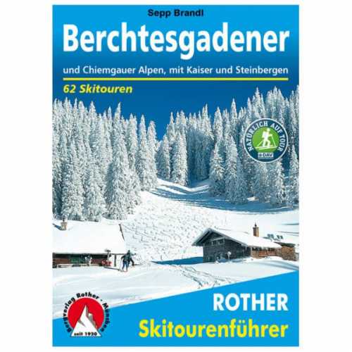 Foto van Bergverlag Rother - Berchtesgadener und Chiemgauer Alpen - Toerskigids 5. Auflage 2016