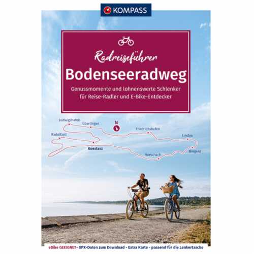 Foto van Kompass - Bodenseeradweg - Fietsgids 1. Auflage 2021