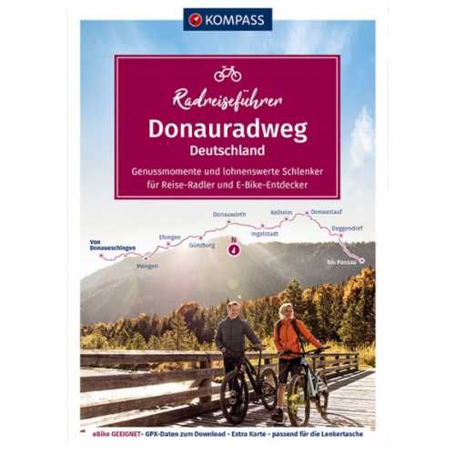 Foto van Kompass - Donauradweg Deutschland - Fietsgids 1. Auflage 2021
