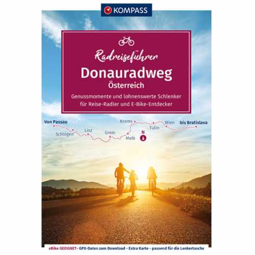 Foto van Kompass - Donauradweg Österreich - Fietsgids 1. Auflage 2021
