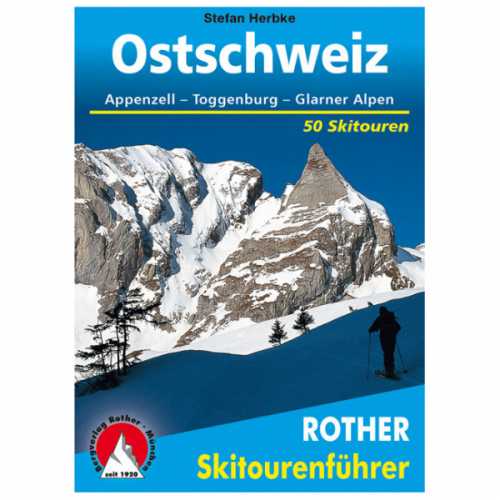 Foto van Bergverlag Rother - Ostschweiz - Toerskigids 3. aktualisierte Auflage 2019