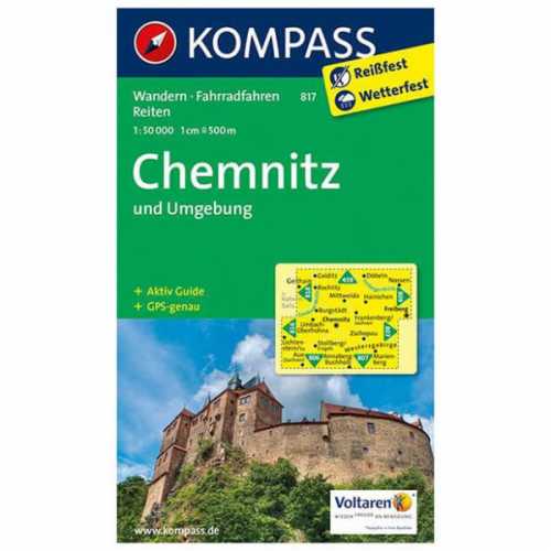 Foto van Kompass - Chemnitz und Umgebung - Wandelkaart