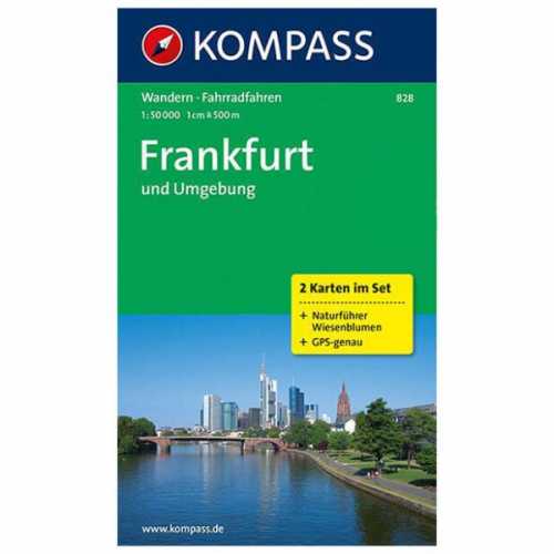 Foto van Kompass - Frankfurt und Umgebung - Wandelkaart