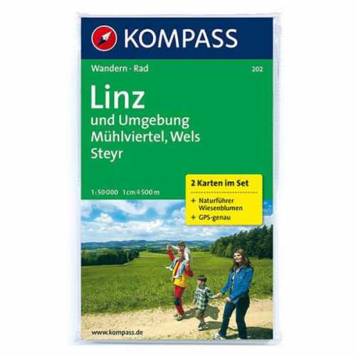 Foto van Kompass - Linz und Umgebung - Wandelkaart