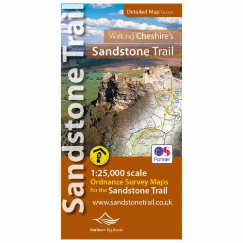 Foto van Northern Eye - Walking Cheshire's Sandstone Trail - Wandelkaart 1. Edition 2020