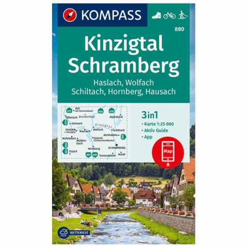 Foto van Kompass - Kinzigtal Schramberg, Haslach, Wolfach,Schiltach - Wandelkaart 1. Auflage 2021