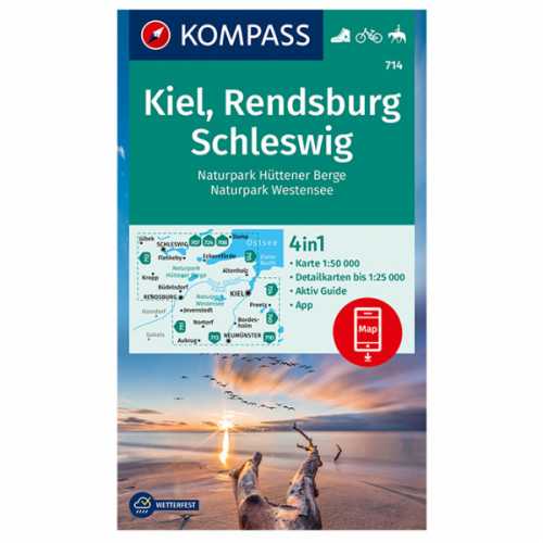Foto van Kompass - Kiel, Rendsburg, Eckernförde - Wandelkaart 1. Auflage 2020