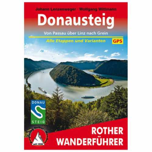 Foto van Bergverlag Rother - Donausteig - Wandelgids