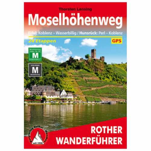 Foto van Bergverlag Rother - Moselhöhenweg - Wandelgids