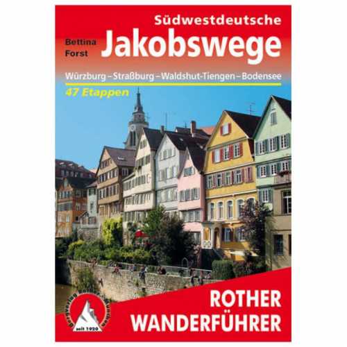 Foto van Bergverlag Rother - Jakobswege - Wandelgids