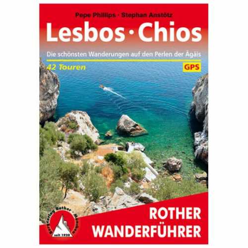 Foto van Bergverlag Rother - Lesbos - Chios - Wandelgids