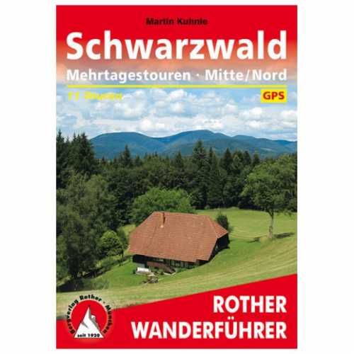 Foto van Bergverlag Rother - Schwarzwald Mitte/Nord - Wandelgids
