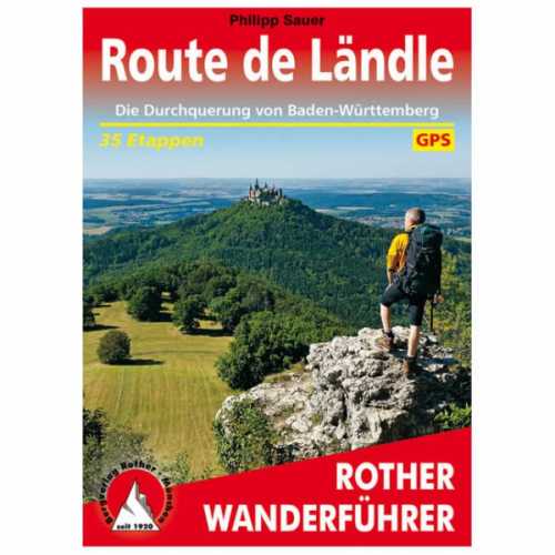 Foto van Bergverlag Rother - Route de Ländle - Wandelgids 1. Auflage 2017