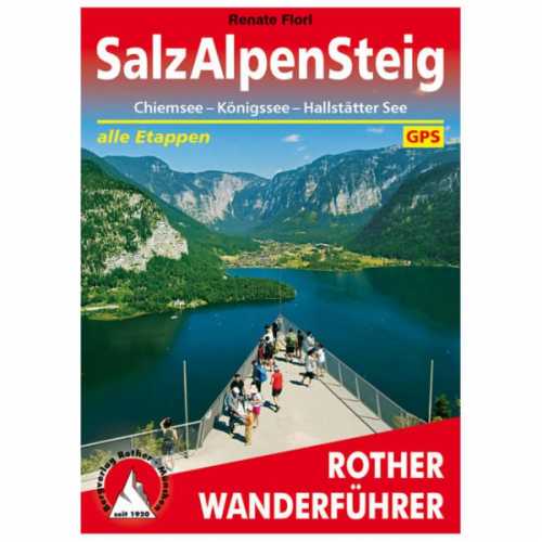 Foto van Bergverlag Rother - SalzAlpensteig - Wandelgids 1. Auflage 2017