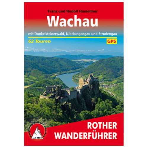 Foto van Bergverlag Rother - Wachau - Wandelgids 3. Auflage 2017