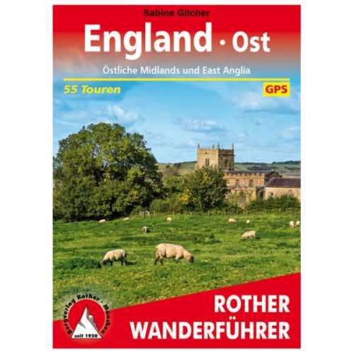 Foto van Bergverlag Rother - England Ost - Wandelgids 1. Auflage 2018