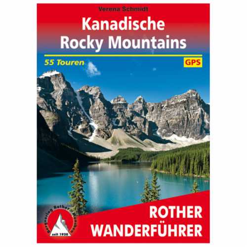 Foto van Bergverlag Rother - Kanadische Rocky Mountains - Wandelgids 1. Auflage 2019