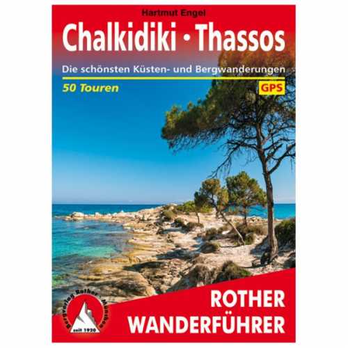 Foto van Bergverlag Rother - Chalkidiki – Thassos - Wandelgids 2. Auflage 2018