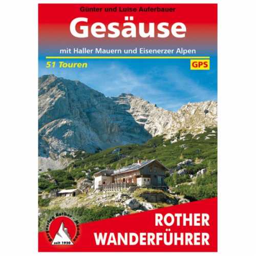 Foto van Bergverlag Rother - Gesäuse - Wandelgids 7. Auflage 2018