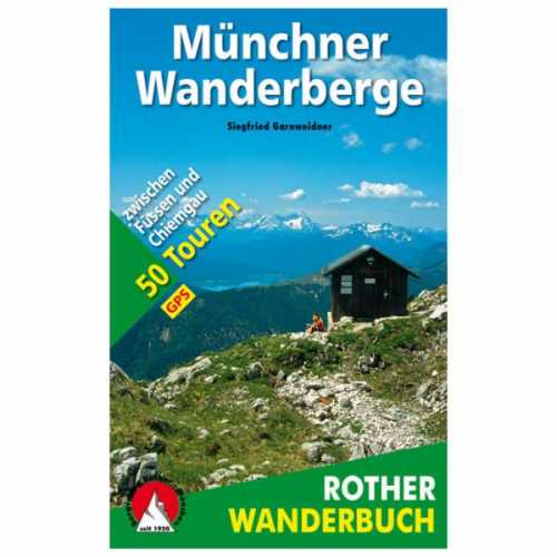 Foto van Bergverlag Rother - Münchner Wanderberge - Wandelgids 7. Auflage 2013
