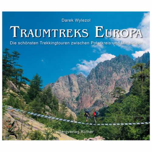 Foto van Bergverlag Rother - Traumtreks Europa - Wandelgids 3. akualisierte Auflage 2019