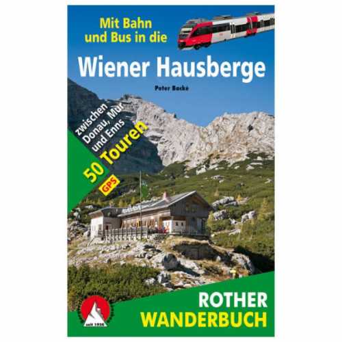 Foto van Bergverlag Rother - Wiener Hausberge mit Bahn und Bus - Wandelgids 1. Auflage 2014