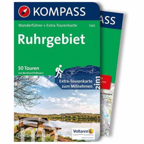 Foto van Kompass - Ruhrgebiet - Wandelgids Flexibler Einband Mit Umschlagklappen