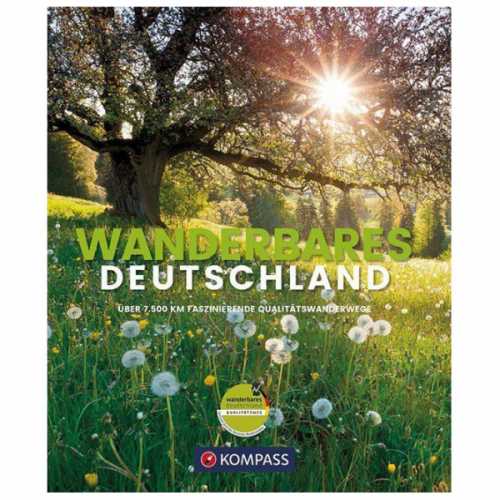 Foto van Kompass - Wanderbildband Wanderbares Deutschland - Wandelgids Fester Einband, 1. Auflage