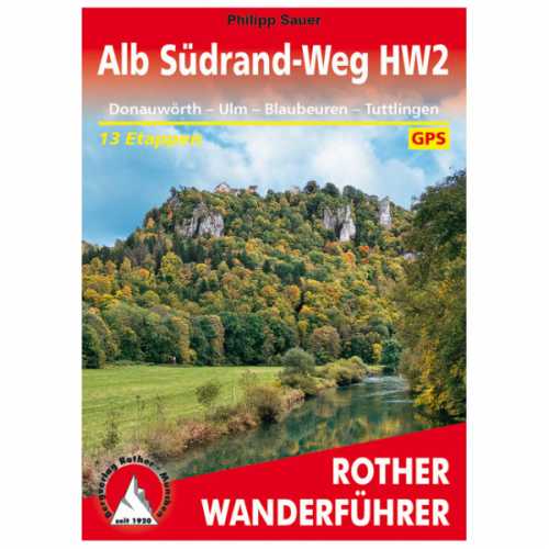 Foto van Bergverlag Rother - Alb Südrand-Weg HW2 - Wandelgids 1. Auflage 2019