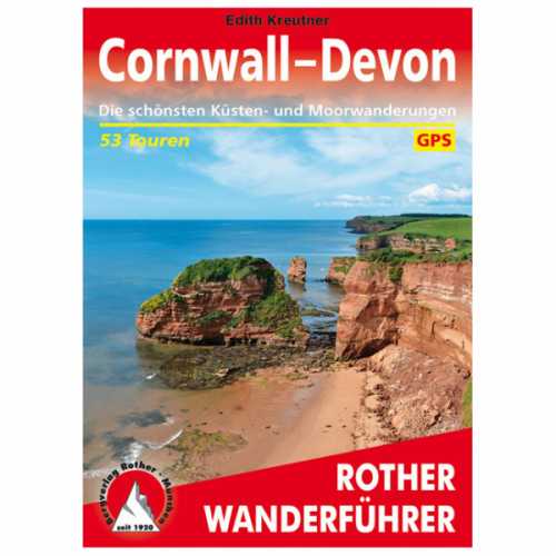 Foto van Bergverlag Rother - Cornwall - Devon - Wandelgids 4. vollständig neubearbeitete Auflage 2019
