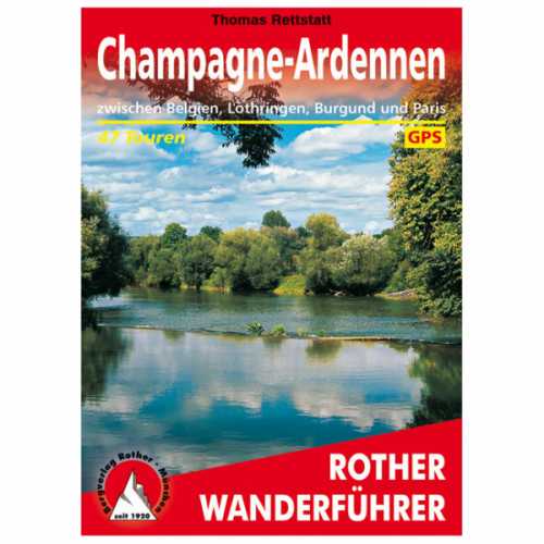 Foto van Bergverlag Rother - Champagne-Ardennen - Wandelgids 1. Auflage 2019