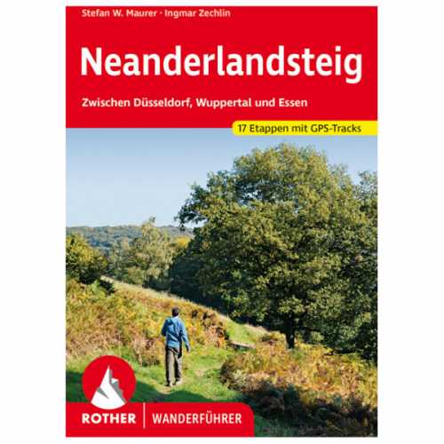 Foto van Bergverlag Rother - Neanderlandsteig - Wandelgids 2., Aktualisierte Auflage 2021