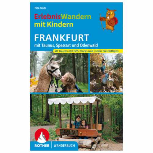 Foto van Bergverlag Rother - Erlebniswandern Mit Kindern Frankfurt - Wandelgids 2. Auflage 2021