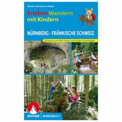 Foto van Bergverlag Rother - Erlebniswandern Mit Kindern Nürnberg - Wandelgids 3. Auflage 2021
