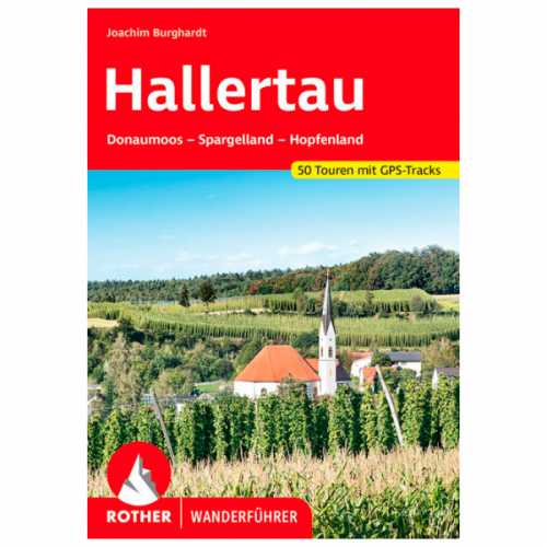Foto van Bergverlag Rother - Hallertau - Wandelgids 2. Auflage 2021